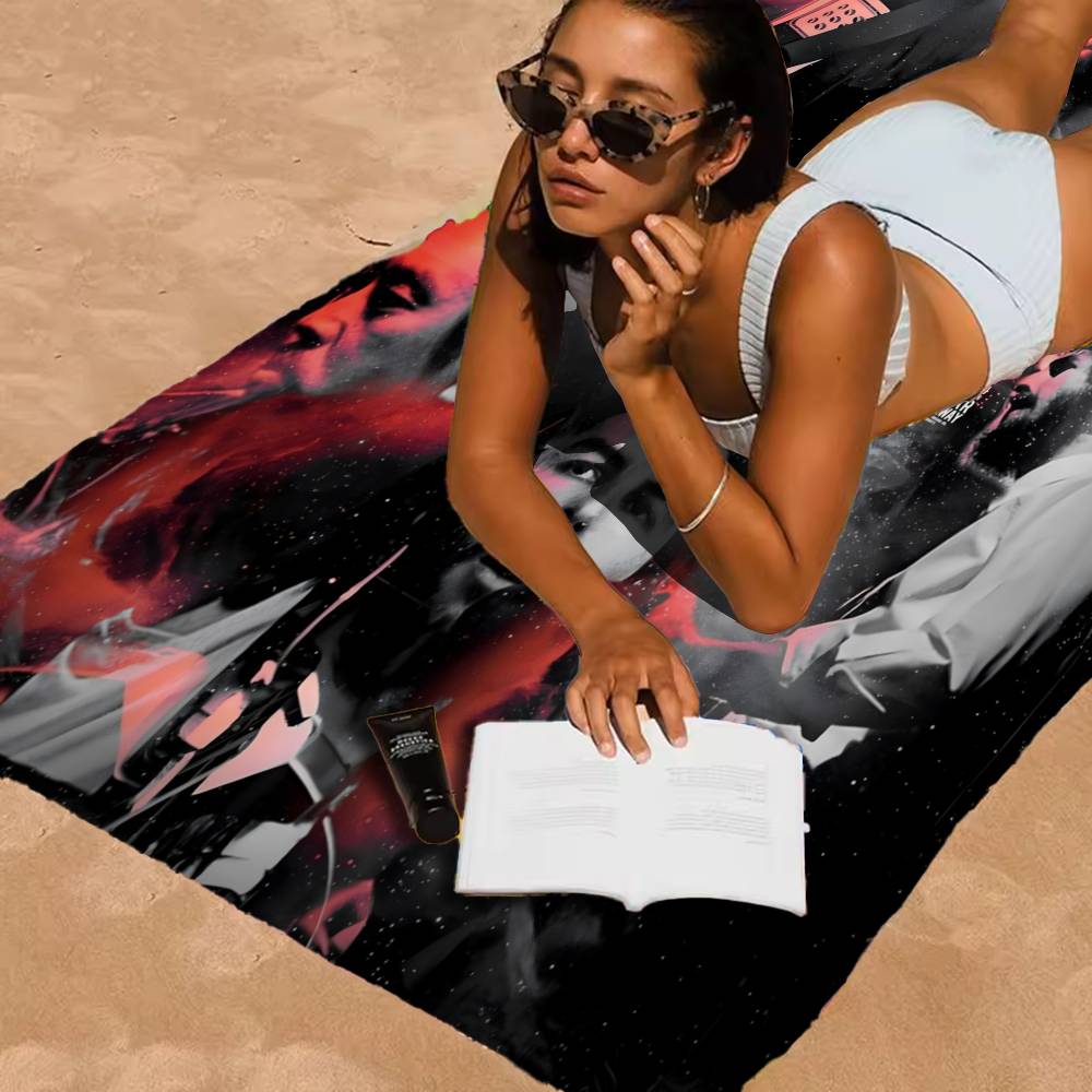 1 PZ Fascia L-Linkin Cool P-Park Cartone Animato Telo da Spiaggia Carino Kawaii Decorazione Stanza Bagno Ragazze Bambini Asciugamani per Mano per Bagno Doccia