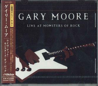 

CD GARY MOORE - Live At Monsters Of Rock VICP52557PROMO VICTOR Japan Obi Rock Used