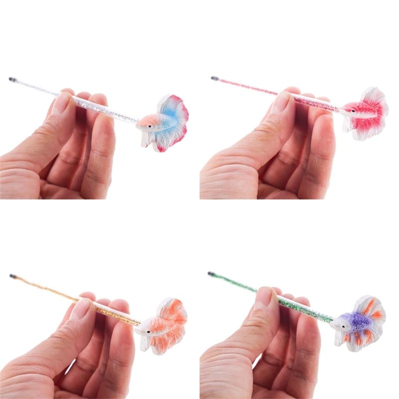 Betta Training Wand Simulation Betta Wand Betta Fish Training Stick for Fish Active Aquariums Wand Fishtanks Accessories