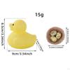 Artificial Duck and Bird Nest Egg DIY Craft Desktop Ornament Multifunctional for Children
