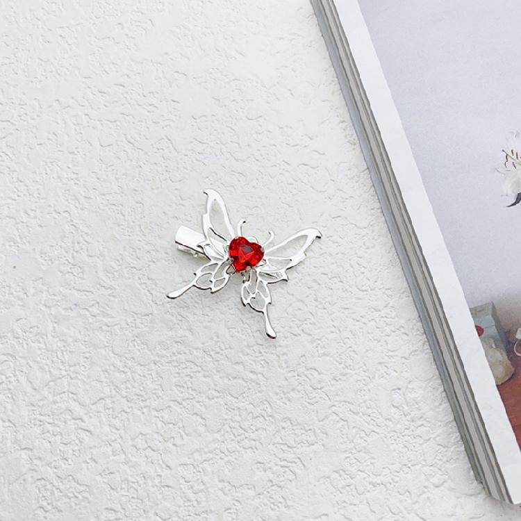 Elegant Butterfly Hair Clip Metal Hair Clip Korean Hairpin Female Side Clip Hot Girl Hair Decors Women Fashion Barrettes