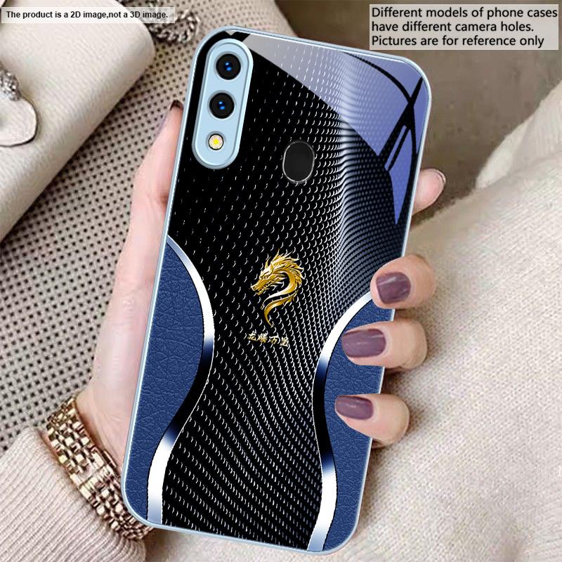 The majestic dragon head For Samsung A20 30 22 23 24 25 26 31 32 33 34 35 42 50 51 52 53 54 55 56 70 71 72 73 glass phone case