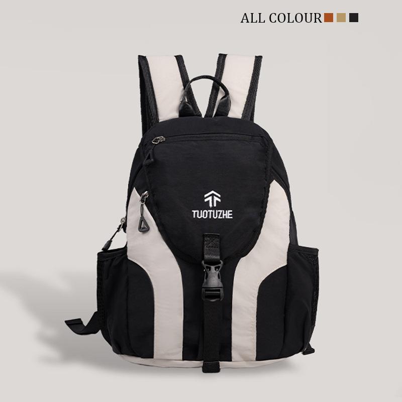 Outdoor travel new backpack leisure large capacity schoolbag light hiking backpack