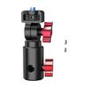 Secure 1/4 Inch / 3-Claw Thread Aluminum Alloy Adapter Base For Universal Tripods Light Stand Camera Mount