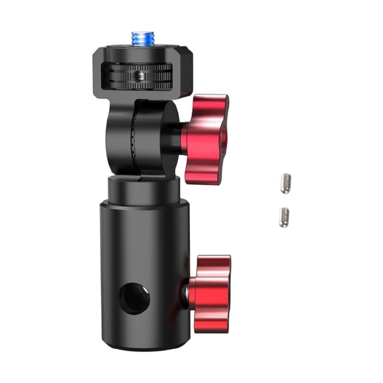 Secure 1/4 Inch / 3-Claw Thread Aluminum Alloy Adapter Base For Universal Tripods Light Stand Camera Mount