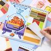 30pcs Stickers Bean Paste Stickers Spiral Bound Spiral Bound Album  DIY Notebook