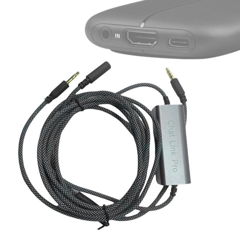 Nylon Braideds Sound Video Cable for HD60 S/S+/HD60 X/HD60PRO Smooth Live Streaming and Easy Connectivitys