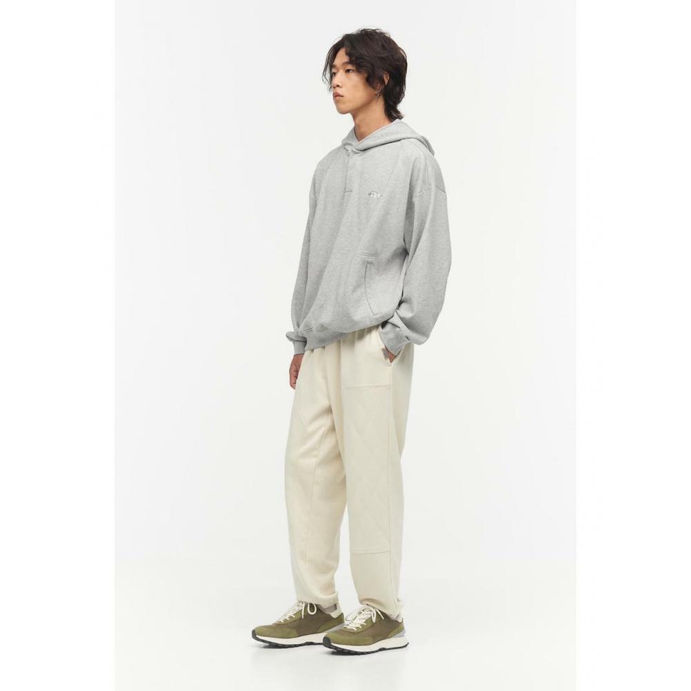 

H&M спортивные брюки свободного кроя кремового цвета 1185352001