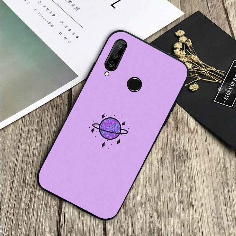 Esthétique violette Pour Huawei Nova 12s 12i 11i 7i 8i Y73 Y70 Y90 Y60 Y72 Y61 Y91 9 10 SE P30 Pro P40 Lite Coque