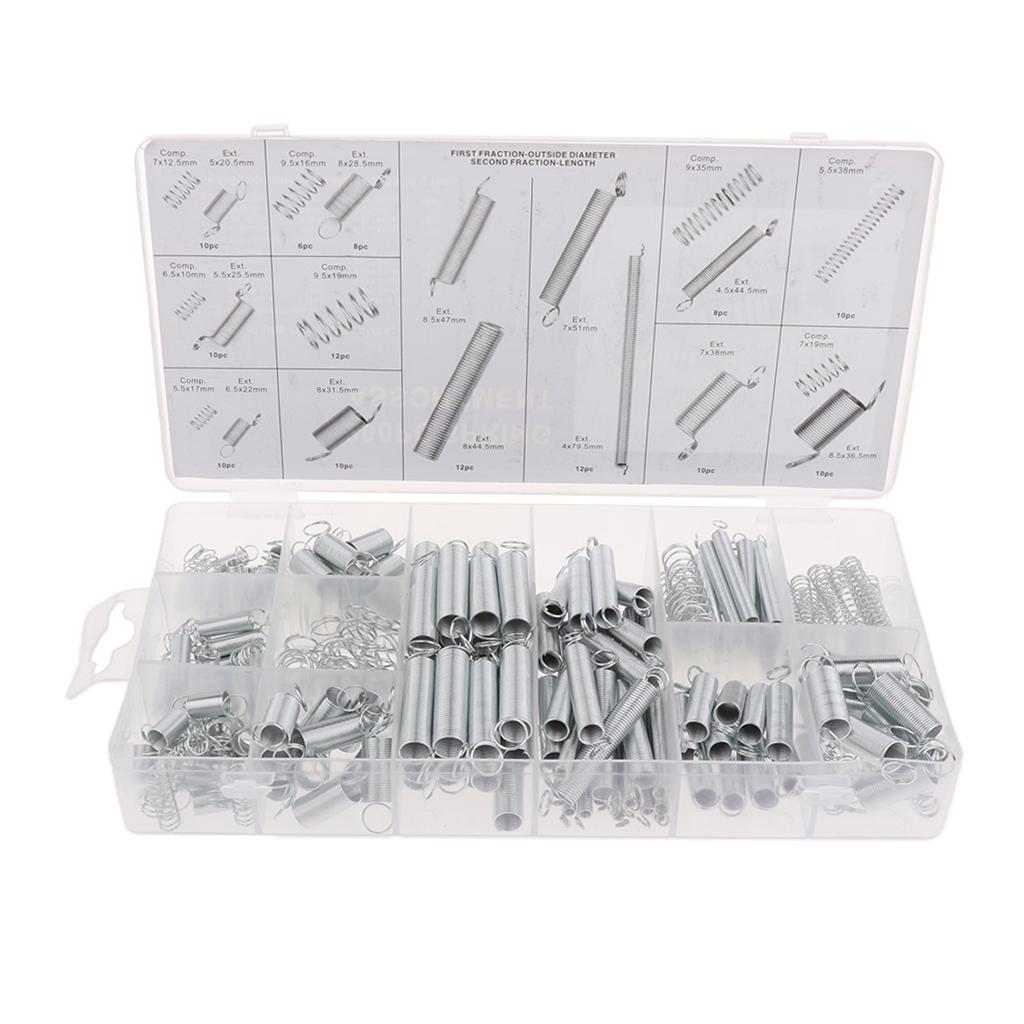 200Pcs/box Steel Spring Electrical Hardware Drum Extension Tension ...