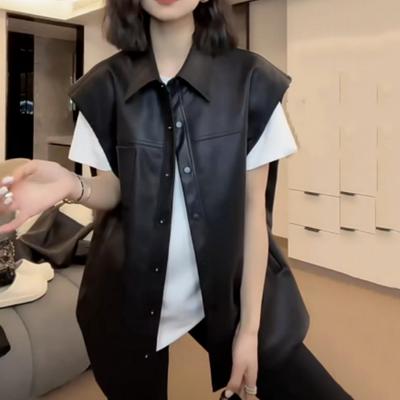 Gilet alla moda europeo da donna con design perfetto per la primavera e l'autunno