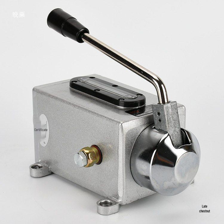 Y-8/Y-6 Manual Hand Crank Lubricating Oil Pump for Punch Press, Milling Machine, and Lathe