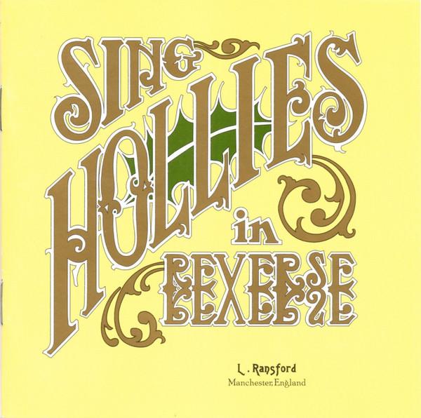 

CD VARIOUS - Sing Hollies In Reverse ER80018CD Eggbert Records 1995 Japan Rock Used