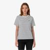 [Lacoste] Women's Striped Short-Sleeve T-shirt TF262E-56G166