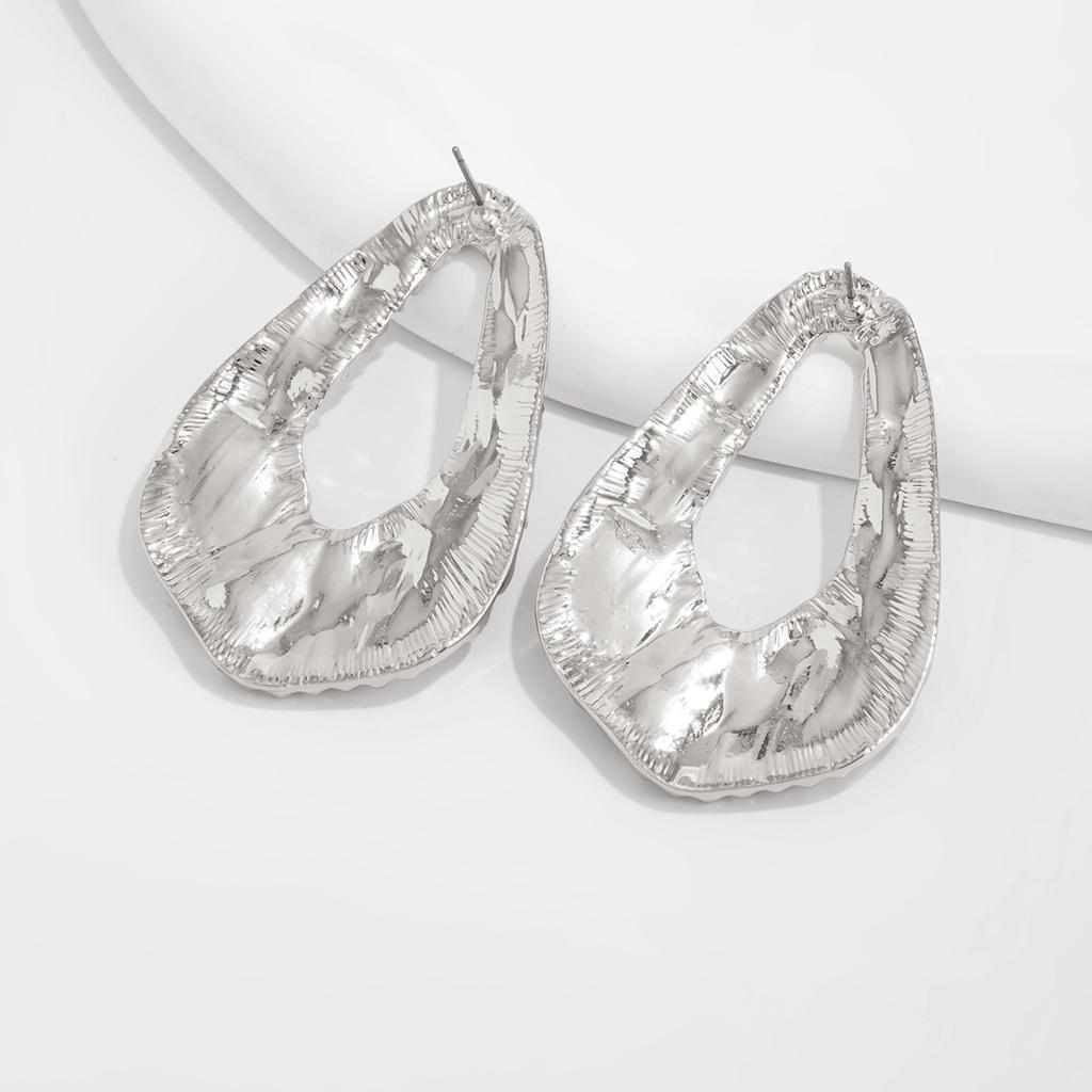 Vintage Sunflower Alloy Earrings Drop for Women Exaggerate Daily Party Banquet Earrings Y2K Jewelry Accessories 2025 New