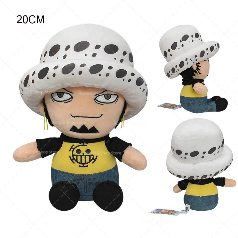 One Piece Plush Toys Monkey D Luffy Ace Law Soft Stuffed Dolls Tony Tony Chopper Cos Sanji Sabo Buggy Birthday Gift