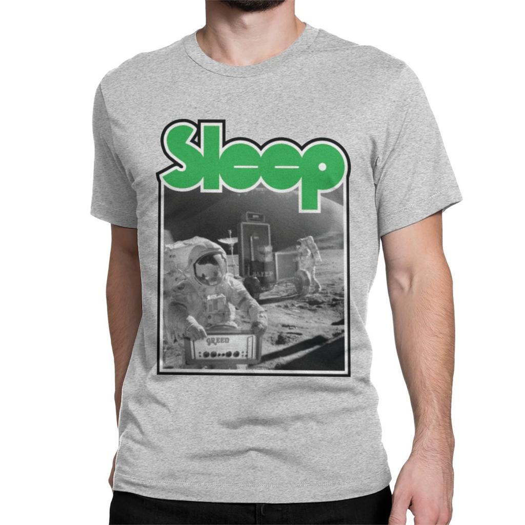 Sleep Doom Death Band Rock Metal Men Women T Shirt Sleep Stoner Funny Tee Shirt Short Sleeve Round Neck T-Shirt Cotton 6XL Tops