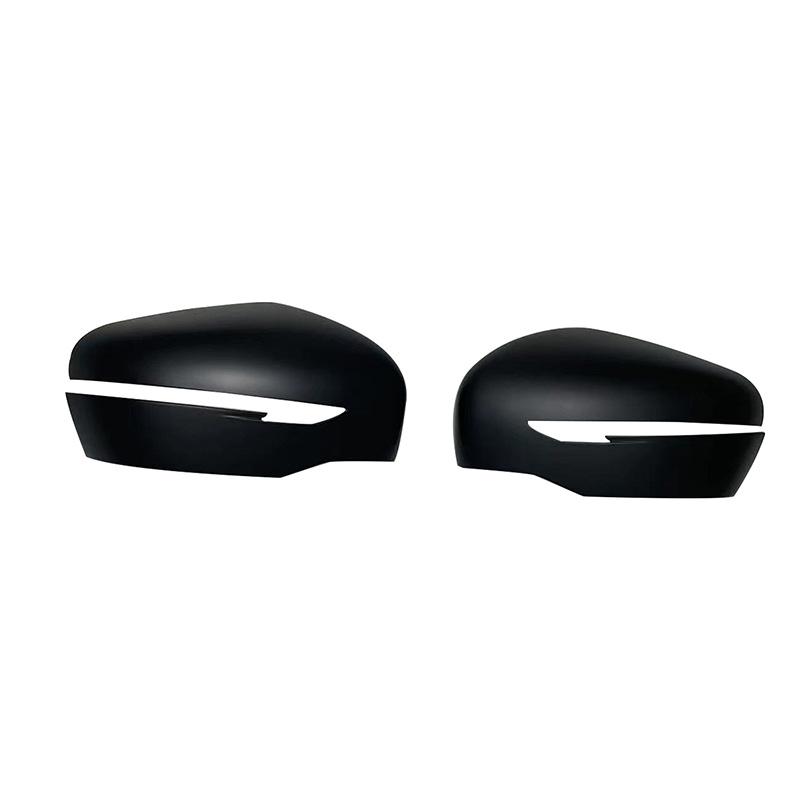 Kolip 1 Pair Exterior Side Rear View Mirror Housing, Car Door Wing Mirror Cover Cap Left And Right Sides Compatible For NAVARA D23 NP300 2015-2021