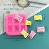 Kinds Food Shape Molds Waffles Cookie Cheese Chocolate Chip Donuts Cake Decorating Tools Soft Silicone Creative Fondant Mould