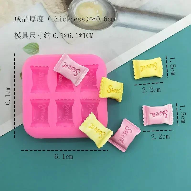 Kinds Food Shape Molds Waffles Cookie Cheese Chocolate Chip Donuts Cake Decorating Tools Soft Silicone Creative Fondant Mould