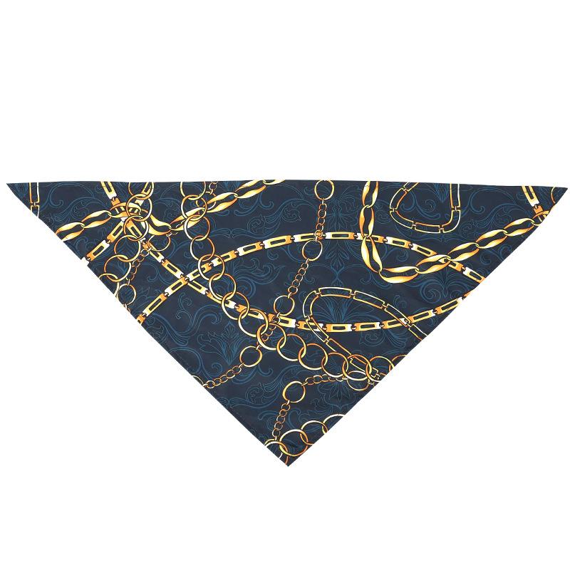 Festival Printed Pet Triangular Bandana Dog Cat Saliva Bib
