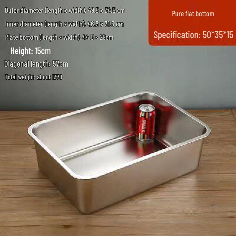 Multipurpose 304 Stainless Steel Roasting & Grill Pan