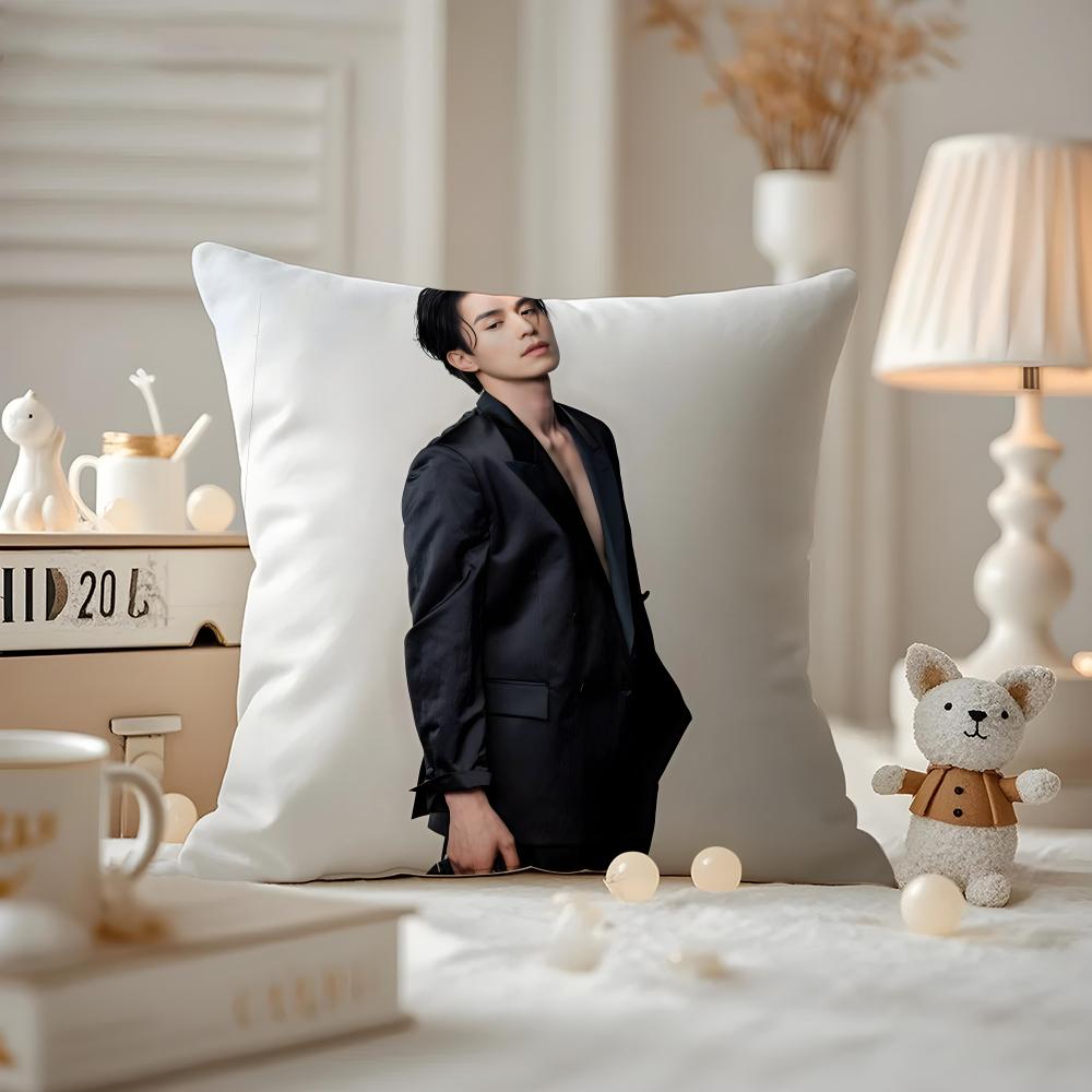 Lee Dongwook Actor Cushion Cover Pattern Printed Pillowcase For Living Room Sofa Cushion Cover & Bedroom Decor