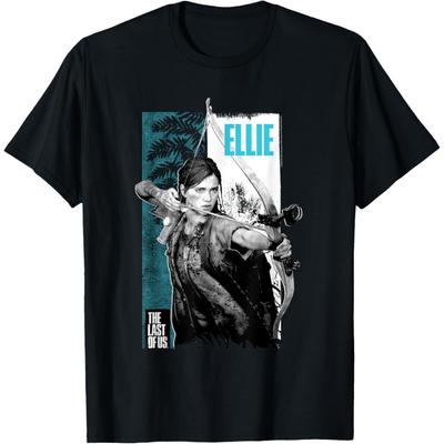 Ellie Pfeil und Bogen Blätter Videospiel T-Shirt