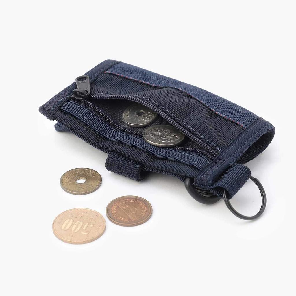 [Briefing] Small Item Key Case for Men, Navy, Free Size