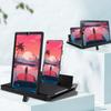 10/12/14 Inch Mobile Phone Screen Amplifier 3D Magnifying Glass Stand Magnifier HD Video Amplifier Phone Stand Bracket