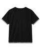 IDWS Layered Henley Neck T-Shirt Black