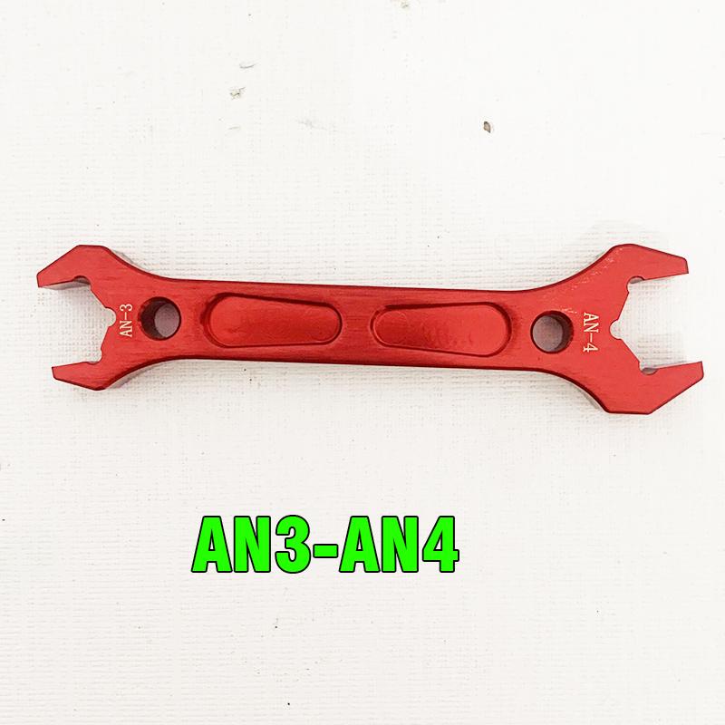 HQ Universal AN Aluminum Wrench Socket Wrenc Hose Fitting Tool Spanner Tool Kit Double Ended Fitting  AN3 AN4 AN6 AN8 AN10 AN12 AN3-AN4