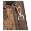 MLB New York Yankees Vintage Classic Commuter Tote Bag Women Tote Bag Brown 7ACRM036N-50BRS