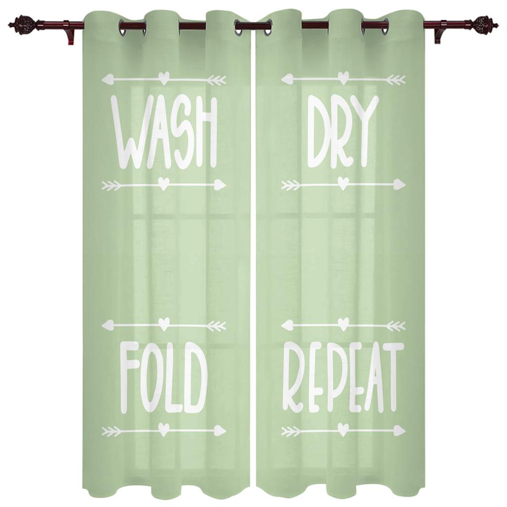 Rysunek pralni Retro Okna Zasłony Salon Luksusowy wystrój Zasłony świąteczne Sypialnia Kuchnia Draperie okienne