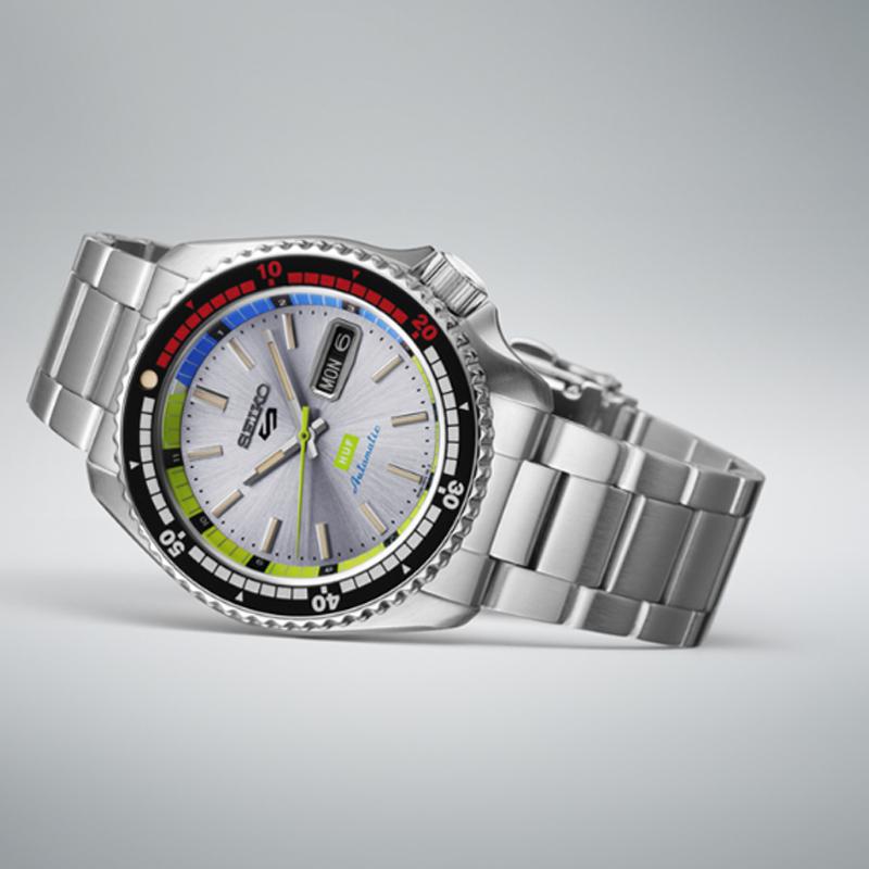 Seiko 100m Water Resistant Automatic/Manual Mechanical Movement Stainless Steel Strap Watch 42.5mm SRPL33