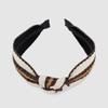LALA Stripe New Hairband Brown
