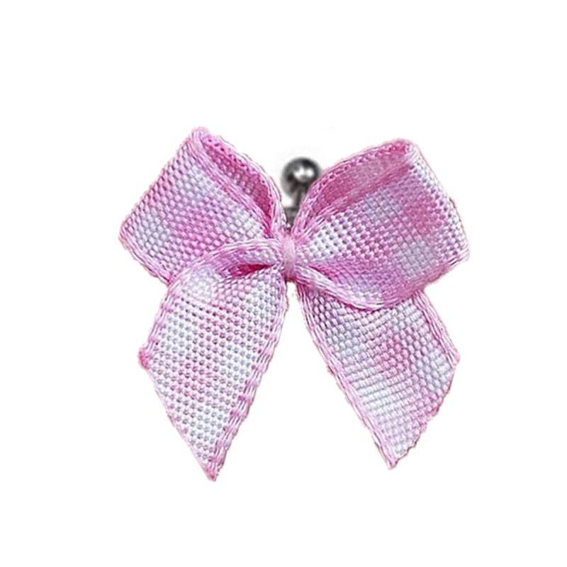 Bowknot Ear Studs Helix Piercing Earrings Titanium Steel Cartilage Earrings Body Jewelry Accessories Personality Jewelry