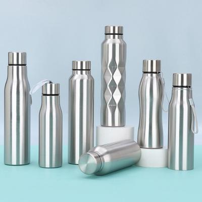 750ml/1000ml Sports Water Bottles Single-layer Travel Water Cup Outdoor Drink Bottles  Cycling