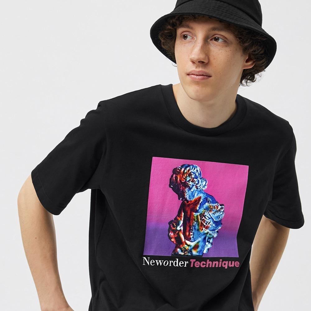 

GU от Uniqlo Graphic T, 5-минутный конверт МУЗЫКА New Order 4