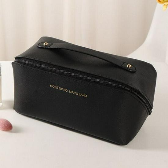 Women's 2023 Portable Toiletry Bag - Large Capacity Travel Makeup & Brush Storage