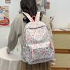 Schoolbag Japanese Cartoon Cute Cat Large Capacity Backpack Campus Student Class Schoolbag Versatile Casual Girl Backpack