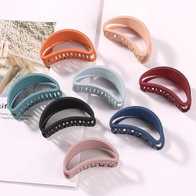 1 Stück Koreanische Einfarbige Haarklammern Elegante Mattierte Haarspangen Haarnadeln Spangen Kopfschmuck für Damen Mädchen Haarstyling-Werkzeuge