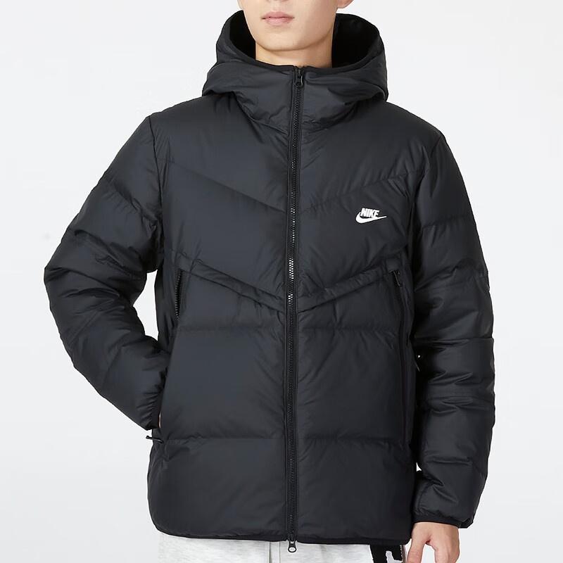 Nike Hooded Puffer Jacket Asia Sizing 'Black' Men's DV1132-010