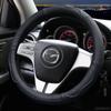 Genuine Leather Car Steering Wheel Cover Non-slip for All Mazda 3 2004-2013 2009 2014 2015 Mazda Axela Auto