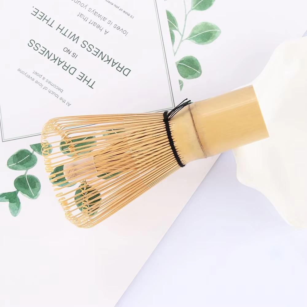 Portable Matcha Whisk Bamboo Matcha Tools Easy Clean Tea Whisk Bar Supplies