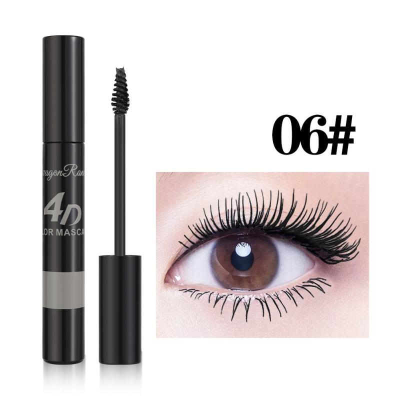 

Colored Mascara Makeup 4D Silky Natural Long Eyelashes Mascara Waterproof Long-lasting Extension Thick Lasting Curling Mascara DR128-6