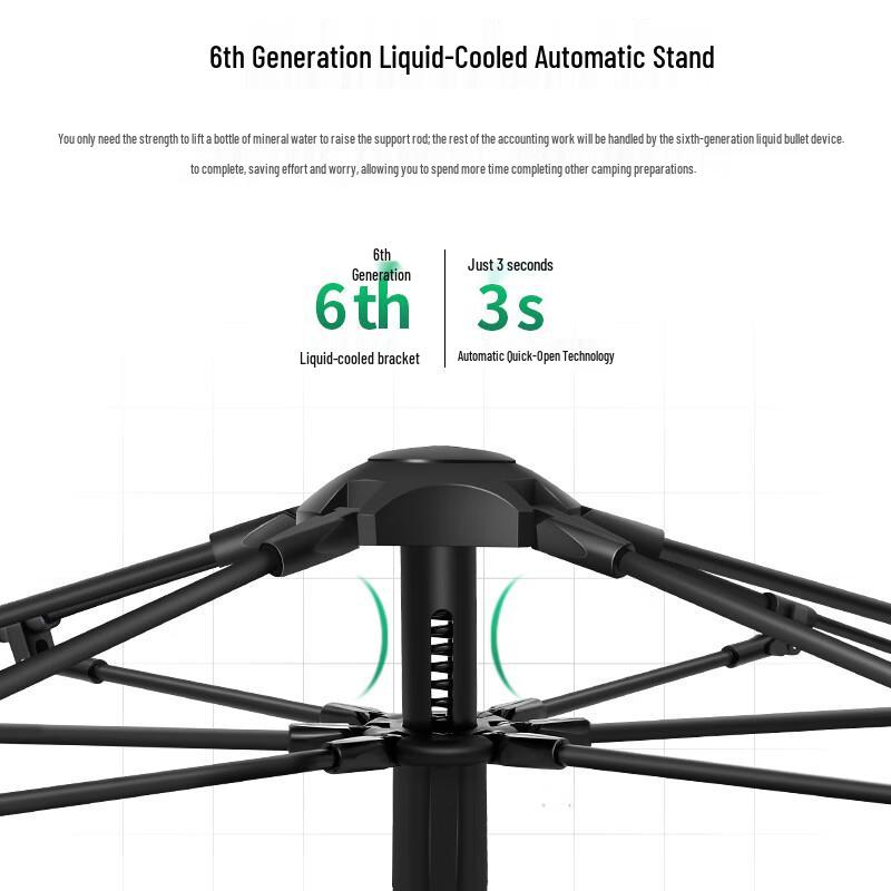 Automatic Pop-Up Thickened Foldable Outdoor Camping Tent