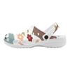 Color Print EVA Clogs Women Men Soft Comfort Slip On Ventilated Garden Shoes Beach Pool Bathroom Home Daily Shoes Home Use