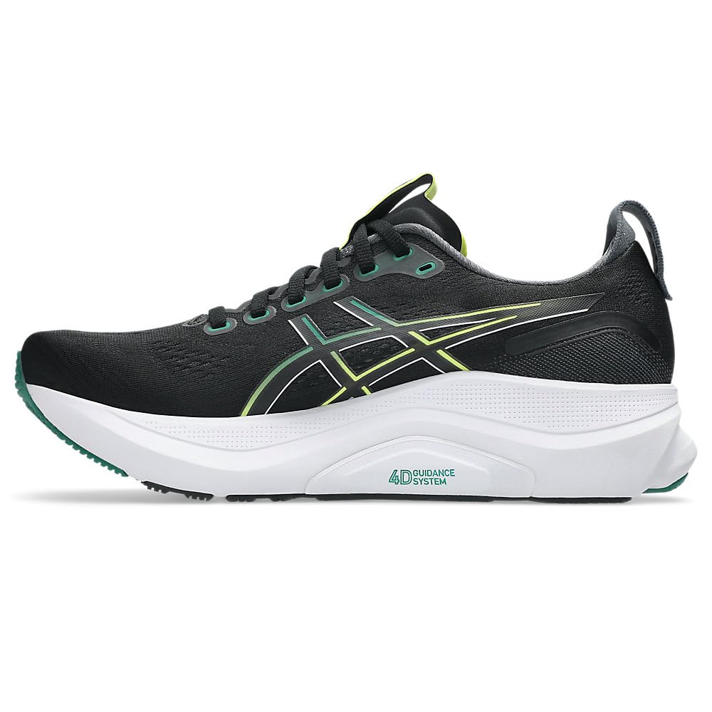 Asics Official Store Exclusive 32 Running Size Green GEL-KAYANO Shoes, Men's, 27.5, 2E, Black/Jasper