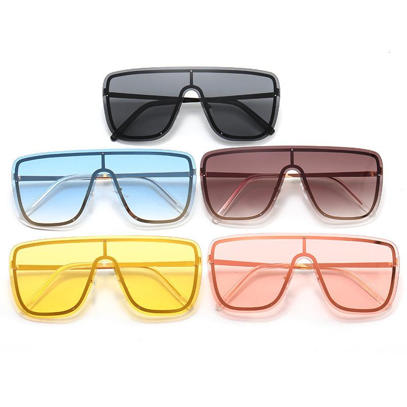 Retro Fashion Oversized Square Sunglasses For Women Men With Uv400 Protection For Outdoor Activities